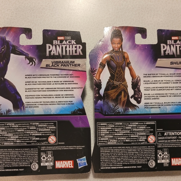 Marvel Studios Legacy Collection Black Panther Shuri & Vibranium Black Panther N - Picture 5 of 5
